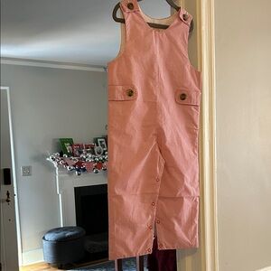 The Beaufort Bonnet Company Pink Checkered Kids One Piece